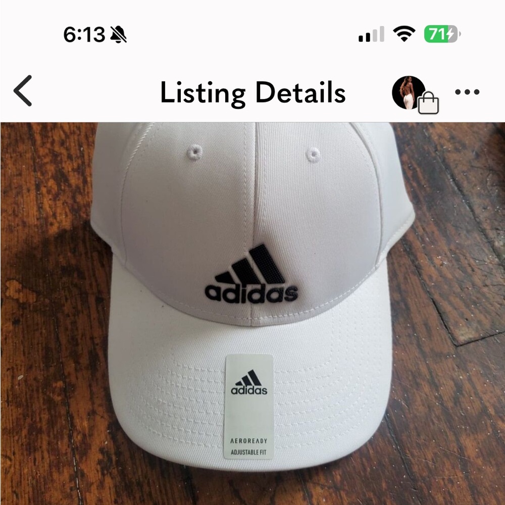 Adidas AEROREADY Adjustable Fit Cap msrp $24